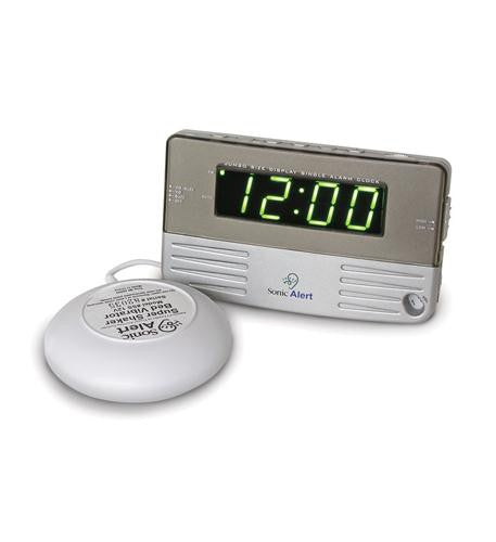 Sonic Bomb Sa-sb200sseu Alarm Clock W/ Bed Shaker