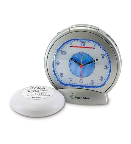 Sonic Bomb Sa-sba475ss Sonic Boom Analog Alarm Clock