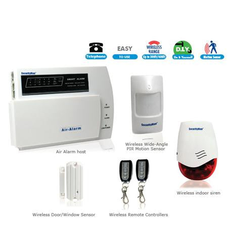Mace Group Sec-air-alarm1 D.i.y. Wireless Home Alarm System Kit