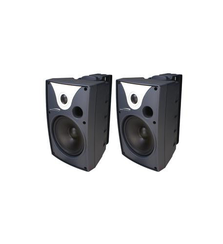 Speco Spc-sp6awx 6" Outdoor Speaker Black (pair)