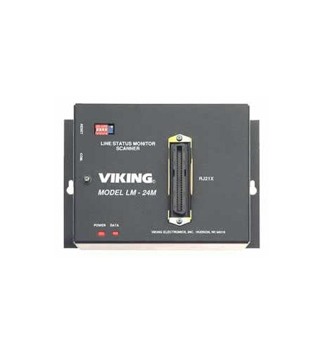 Viking Electronics Vk-lm-24m 24-line Status Monitor System