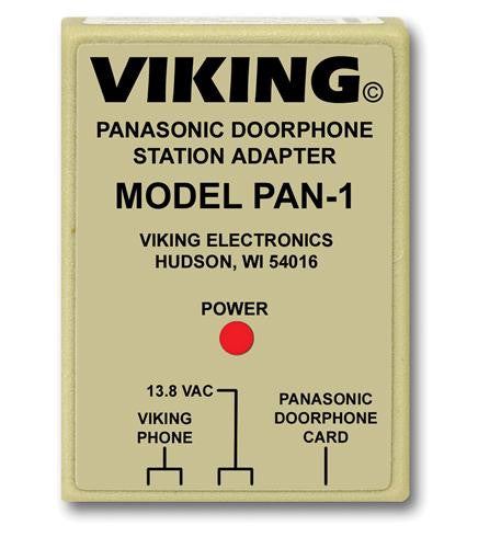 Viking Electronics Vk-pan-1 Panasonic Door Phone Station Adapter