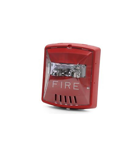 Wheelock Wh-hsr Hn Str,red,2w,wall,12/24v,8cd