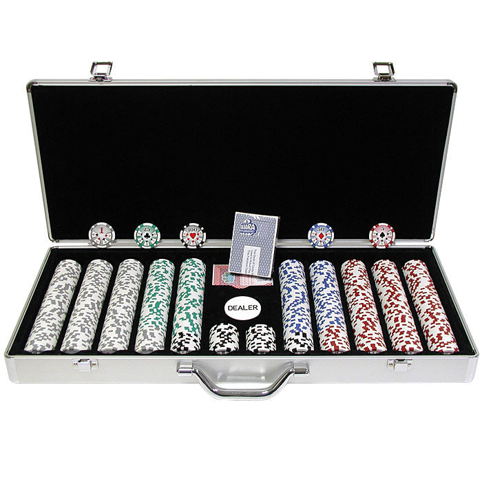 Trademark Commerce 10-0500-650sdx 650 Chip 11.5g High Roller Set W/executive Aluminum Case