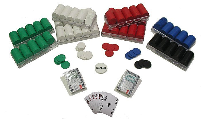 Trademark Commerce 10-1010-1k 1000 Poker Chips Texas Hold Em Set