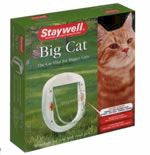 Staywell 4 Way Big White Lock Cat Flap (ppa00-11326)