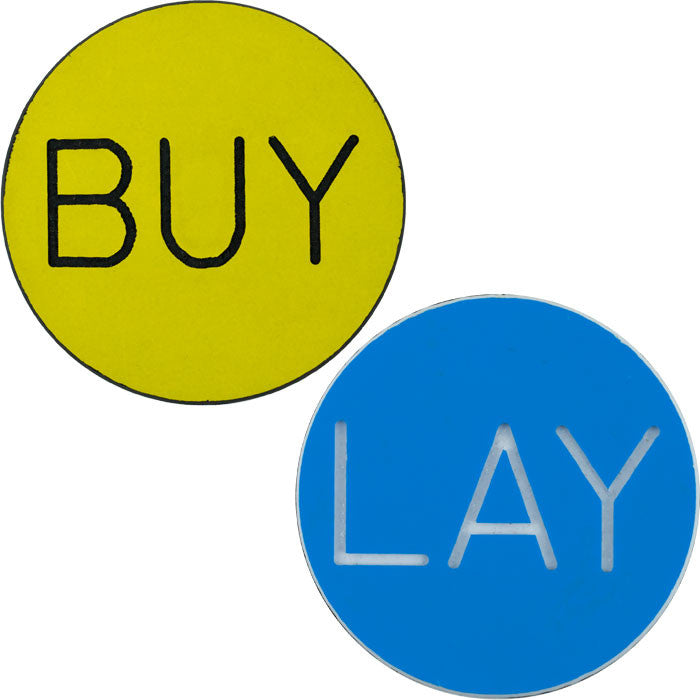 10-buylay Buy / Lay Chip Button For Craps