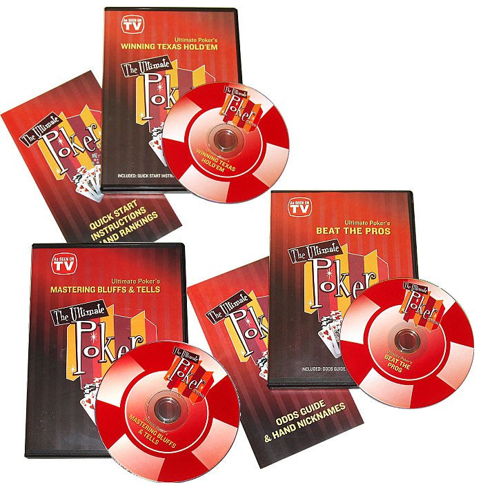 Trademark Commerce 10-champdvd-set Ultimate Poker Dvd Collection