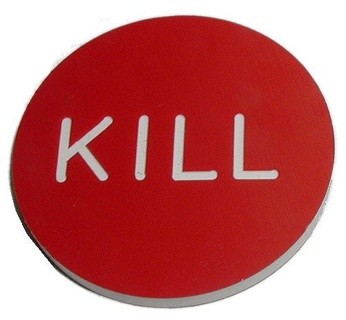 Trademark Poker 10-kill Kill Button For Poker Game