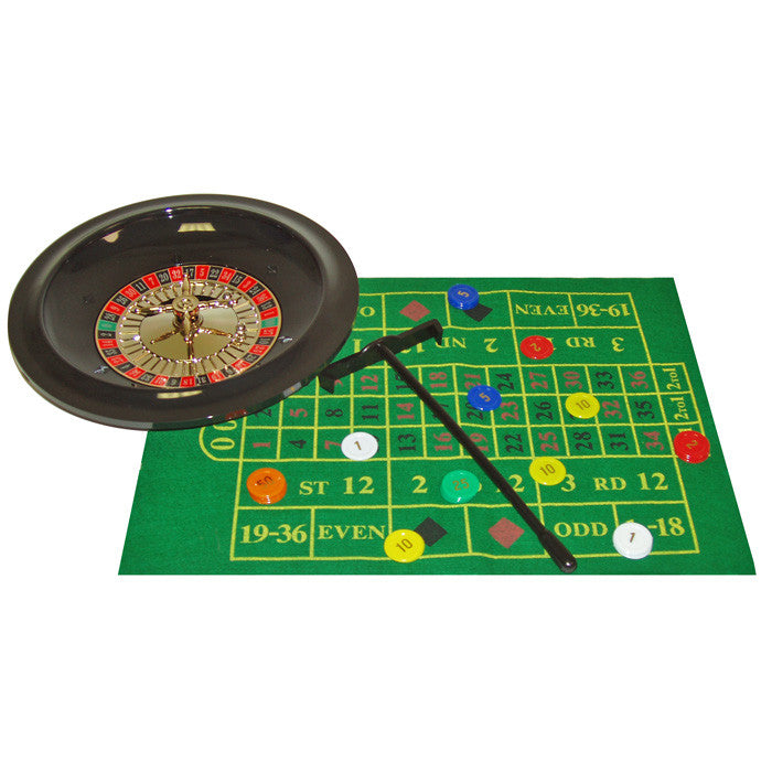 Trademark Commerce 10-tfb311-10 Deluxe Roulette Set With Chips