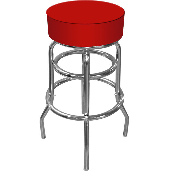 Trademark Commerce 1000-red High Grade Red Padded Bar Stool