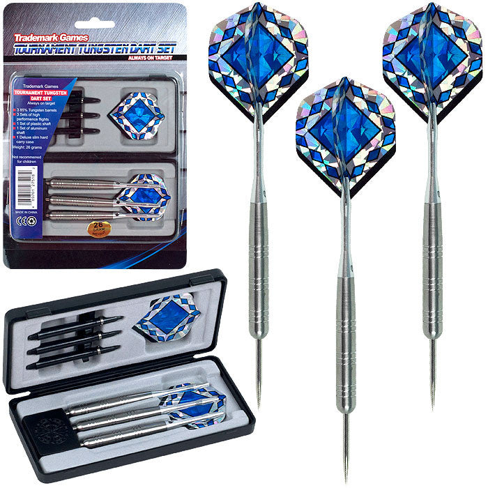Trademark Commerce 15-2061 Tgttungsten Dart Set - 85% Tungsten - Pro Style Darts