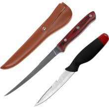 25-yd601-2 Gone Fishing Filet Knife & Floating Multipurpose Knife
