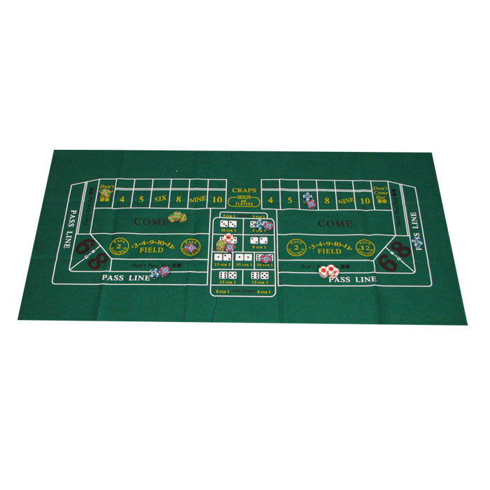 409347 Craps Layout 36 X 72 Inch