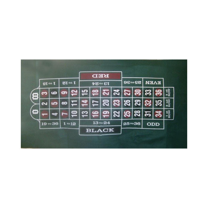 Trademark Games 412999 Roulette Layout 36 X 72 Inch