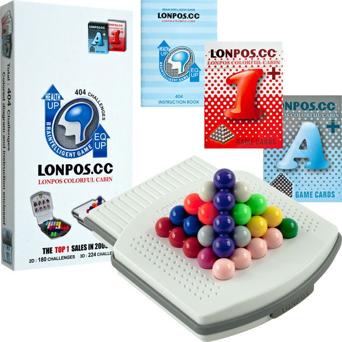 Trademark Commerce 80-404 Lonpos 404 Brain Intelligence Puzzle Game