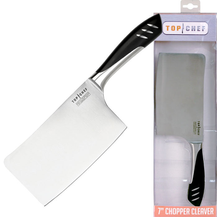 Top Chef 80-tc08 Top Chef 7 Inch Stainless Steel Chopper Cleaver