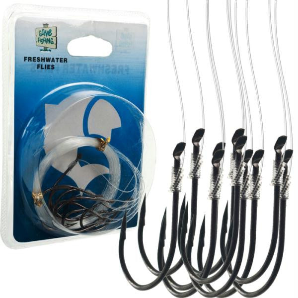 Gone Fishing 80-yf032 Gone Fishing Fishing Hooks With Line - Set Of 10