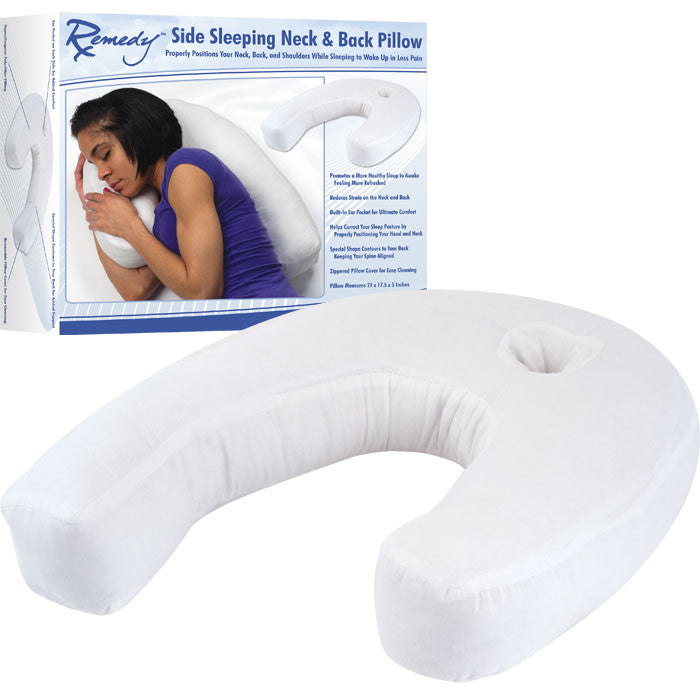 Trademark Commerce 80-yt225 Remedy Memory Foam Easy Sleeper Pillow