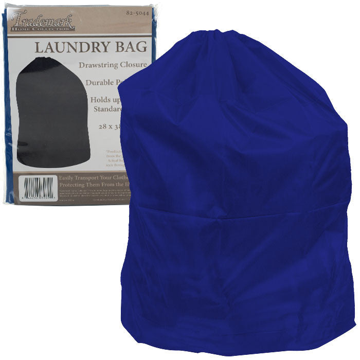 82-5044blu Heavy Duty Jumbo Sized Nylon Laundry Bag - Blue