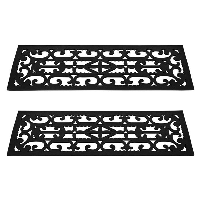 Terratrade 82-yj440b Non-slip Stair Tread Mats 2 Piece By Terratrade