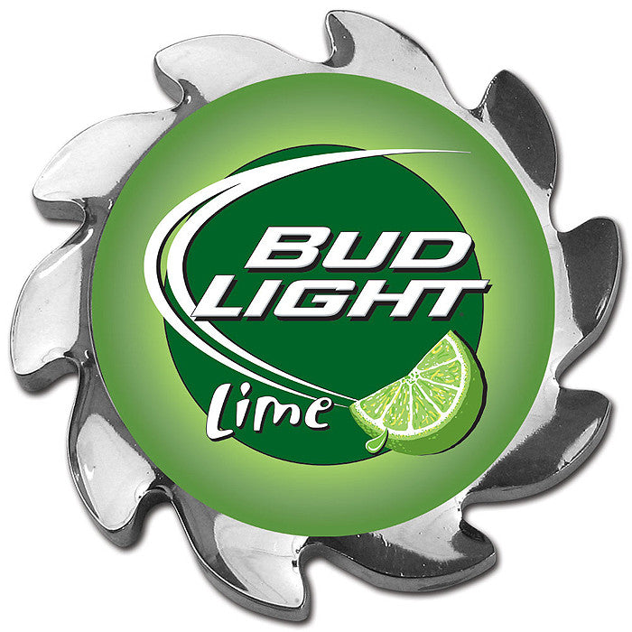 Trademark Poker Abspin-bllime Bud Light Lime Spinner Card Cover - Silver