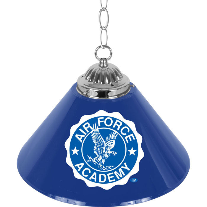 United States Air Force Academy Falconst Clc1200-af Air Force Falconst Single Shade Bar Lamp - 14 Inch