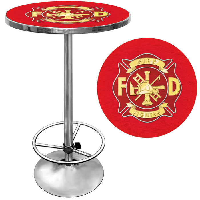 Trademark Commerce Ff2000 Fire Fighter Pub Table