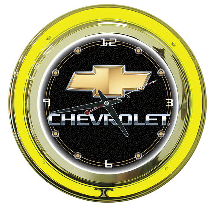 Trademark Commerce Gm1400ch Chevy 14 Inch Neon Clock