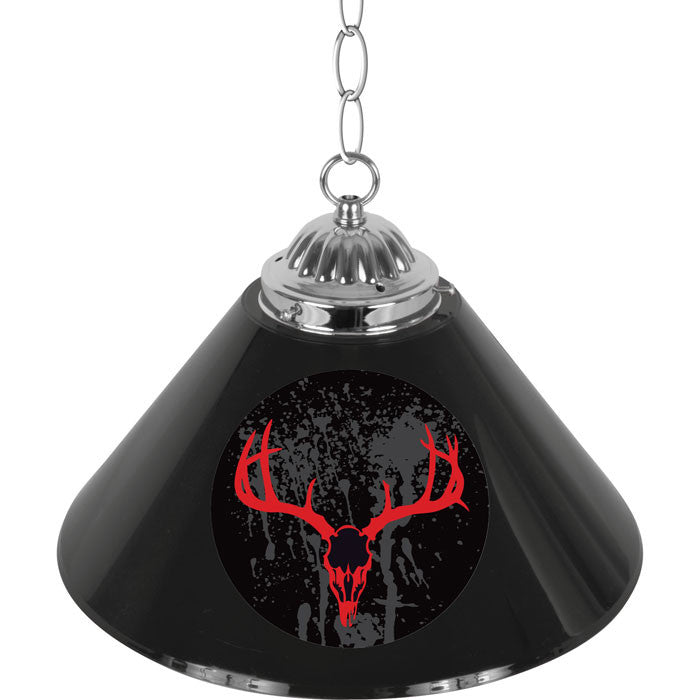 Adg Source Hunt1200-sk Hunt Skull Single Shade Bar Lamp - 14 Inch