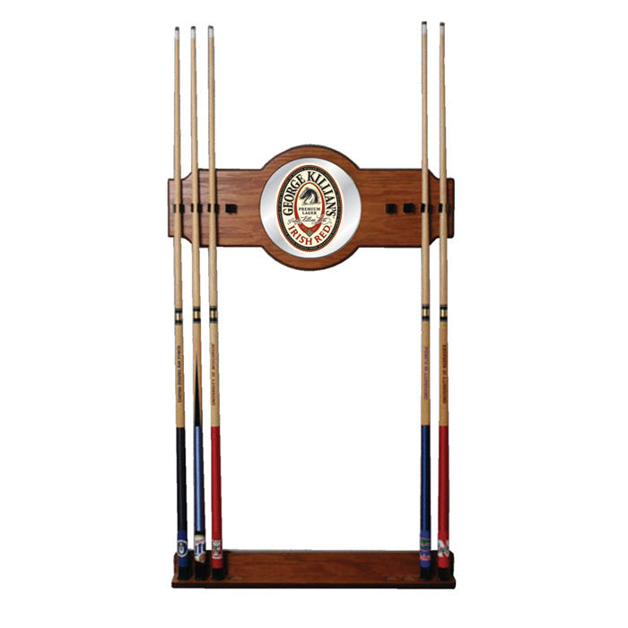 Trademark Commerce Kl6000 George Killians 2 Piece Wood And Mirror Wall Cue Rack