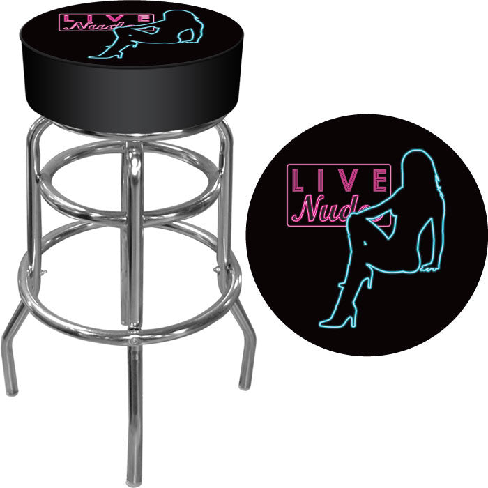 Trademark Commerce Sb-d-1000 Shadow Babes - D Series - High Grade Padded Bar Stool