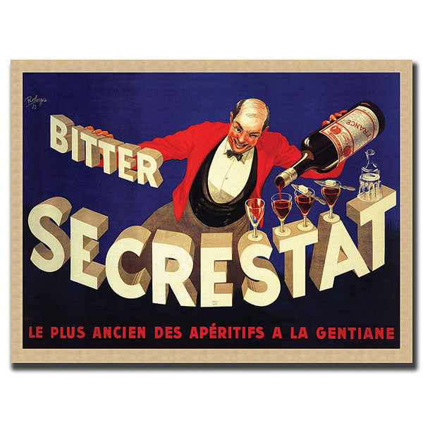 Bitter Secrestat By Robert Wolfe-framed 35x47 Canvas Art