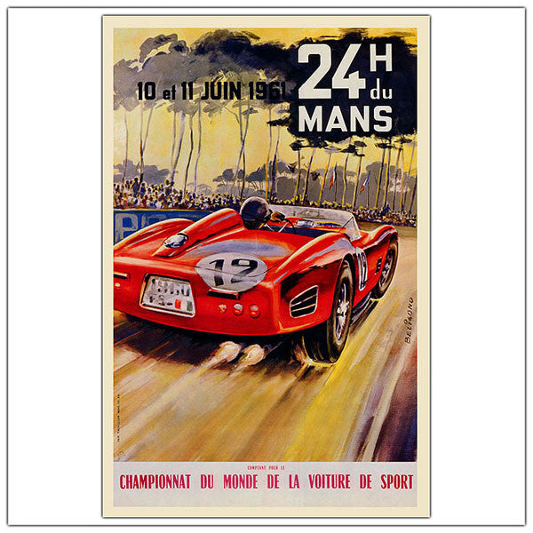 24 Dumans By Beligond-framed 35x47 Canvas Art