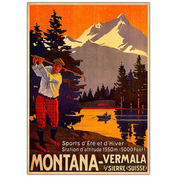 Montana-framed 18x24 Canvas Art