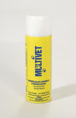 2.4oz Citronella Refill For Multivet Anti-bark Spray Collar Pac19-12069