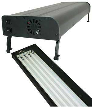 Current Usa Nova Extreme T5 Aquarium Lighting Fixture, 4x24 Watt, 24 Inch