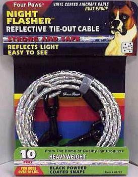 10ft Cable Tieout Night Flasher