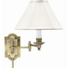 House Of Troy Cl225-ab Antique Brass Wall Swing Lamp