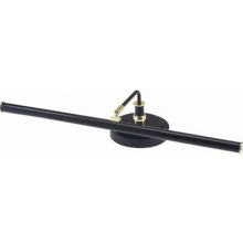 House Of Troy Pled101-617 Led Piano Lamp Black With Brass Accents