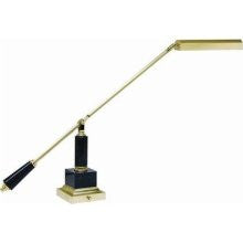 House Of Troy Ps10-190-m 10" Polished Brass/black Marble Grand
