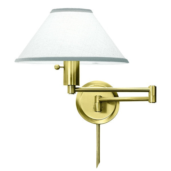 House Of Troy Ws14-51 Wall Swing Satin Brass
