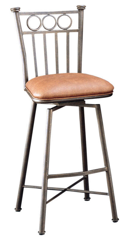 Tscshops Exclusive! Tsc Furniture 26" Barstool In Bronze Upholstered In Shandora Toast