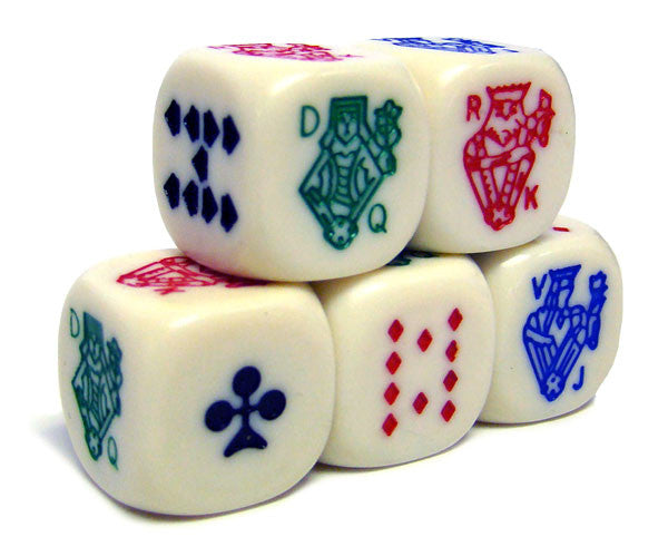 Brybelly Acp-0063 Poker Dice Pack - 25 Dice
