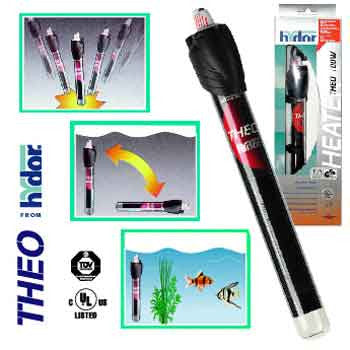 Hydor Usa Inc. Theo 100 Watt Submersible Shatterproof Heater 8.9" Hy00035