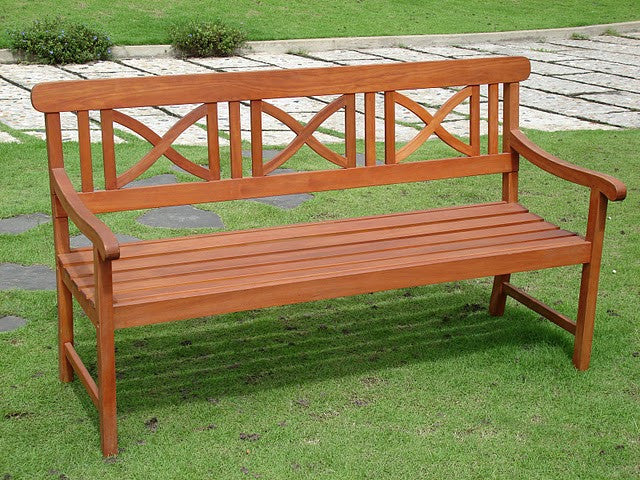 Vifah V100 Outdoor Wood Bench