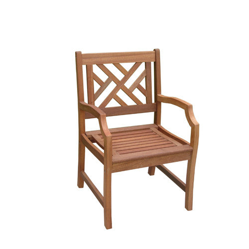 Vifah V187 Outdoor Wood Armchair