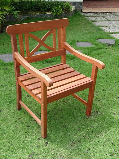 Vifah V99 Outdoor Wood Armchair