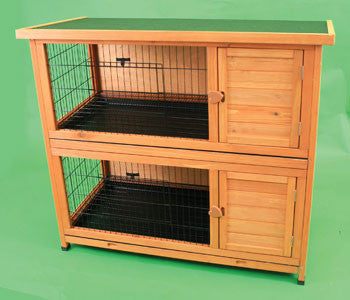 Ware Premium Plus Double Decker Rabbit Hutch