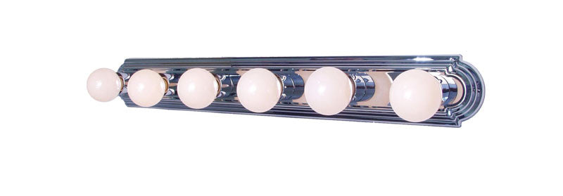 Woodbridge Lighting Basic 6-light Chrome Bath Bar